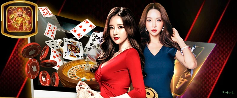 Imagem promocional da experiência de game da 9rbet